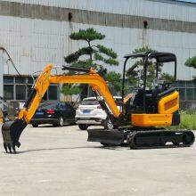 China Small Excavator CE Certification Crawler Mini Excavators Price Micro Orchard Digger Agricultural Mini Excavator thumbnail-2