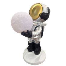 Astronaut Statue Creative Gift Moon Lamps Resin Home Decor Led Table Lamp Astronaut Lamp Night Light for Kids thumbnail-1