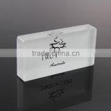 Clear Acrylic Sign Block Acrylic Logo Block thumbnail-2