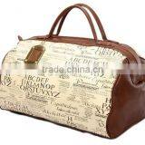 Wholesale Fashion pu Leather Handbags Brown Tote Bag thumbnail-3