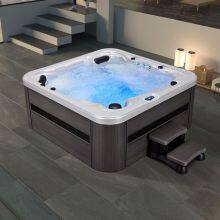 Outdoor Independent Modern Spa Hotel Bathtub Large Swimming Pool Constant Temperature Vortex Hot Spring Soak Surf Massage thumbnail-1