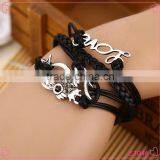 2015 Hot Popular Multilayer Handmade Leather Bracelet for Men thumbnail-1