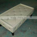 Leather Ottoman thumbnail-1