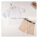 Fashion Handsome Boy Cloth Set 2016 New Arrival European Style Gentleman Suit Set 2 Pcs Outfits thumbnail-2