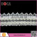 Ladies Chiffon Flower Lace Trim thumbnail-1