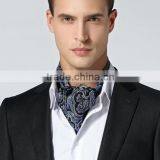 Fashion Men Scarves Cravat Paisley Pattern Gentlemen Dots Selft Tie Wedding Ascot Bowtie Tuxedo Scarf thumbnail-1