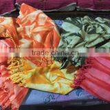 New 2015 Product Cotton Tye Dye Fouta Towel Comfortable Wear Fouta Pareo Pestemal Beach Cover thumbnail-2