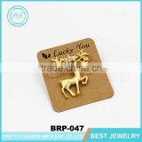 Wholesale Christmas Jewelry Cute Animal Christmas Enamel Bear Brooch Pins thumbnail-4