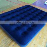 Hot Sale Inflatable Flocked Air Bed/comfortable&PVC Inflatable Flocked Bed thumbnail-1