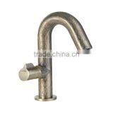 Antique Brass Bathroom Faucet Basin Mixer Tap Watermark thumbnail-4