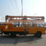 JMC Double Cab 14m Aerial Lift Truck Sale thumbnail-1