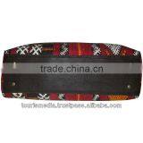 New Style of Moroccan Kilim Bags Tote Leather and Kilim Handbag thumbnail-4