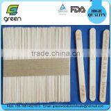 2015wholesale Birch Round Edge Wood Ice Cream Sticks Printed Logo thumbnail-3