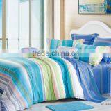 100% Cotton Reactive Stripe Design Bedding Set thumbnail-1