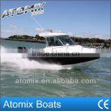 6m Fiberglass Fishing Boat With Outboard Engine (600 Hard Top Fisherman) thumbnail-4
