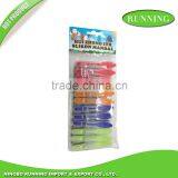 Colorful Plastic Clip For Garment