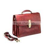 Factory Direct Sales Buckled Best Selling Custom Printed New Style Men Briefcase Leather thumbnail-2