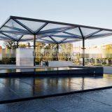 PVDF PTFE Self-cleaning Economical Membrane Structure Fit for Toll Station thumbnail-3