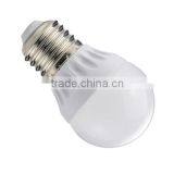 Plastic and Aluminum Body CE ROHS LED 3w G45 Bulb E27 thumbnail-3