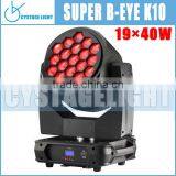 New Products 2016 Innovative Products 19X40W Super K10 K20 Bee Eye Led Moving Head Light Dj Lighting thumbnail-4