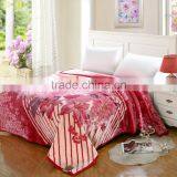 100% Polyester Cartoon Printed Microfiber Coral Fleece Baby Blanket thumbnail-1