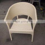 Outdoor Furniture Good Quality Leisure Handmade Rattan Wicker Stacking Garden Chair YC103 thumbnail-5