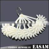 120 Colors Fan Shape Nail Gel Polish Color Chart Nail Tips Display Quality Choice