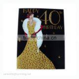 Luxury 40th Birthday Card, Adult Birthday Card to Printing