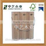 Trade Assurance Economical Pine Wooden Wine Packaging Boxes for Wine Bottles thumbnail-2