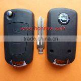 Opel 2 Button Flip Remote Key Shell With Left Blade , Opel Key Blank,Opel Keys