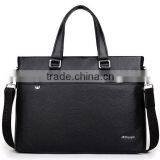 Fashion Brown Tote Bag Cow Leather Handbags Bag Men thumbnail-2