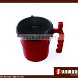 Paint Bucket,with Black Cap and Brush Rest