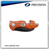 EMT Rescue Pocket Folding Knife With Orange Aluminum Handle thumbnail-2
