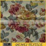 Poly Cotton Colorful Flower Print Composite Fabric