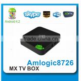 Dual core android 4.2.2 xbmc 3d media player tv box