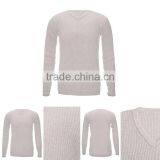 High Quality Cashmere V-neck Men Woolen Sweater Design thumbnail-1