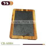 2013 Hot Sale Rectangle Wood Slate Tray thumbnail-3