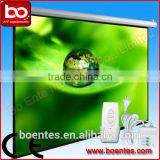 Wall&Ceiling Remote Control Electrical Projection Screen for 1:1 4:3 16:9 Projection Screen thumbnail-5