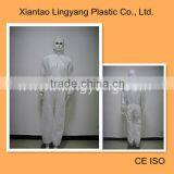 Disposable Industry Safety Coverall Workwear White