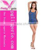 Sexy Mature One-piece Swimsuit Beach Dress for Women thumbnail-2