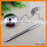 Promotional Creative Bank Counter Chain Ballpoint Pen Print Logo ZTT-1027 thumbnail-1