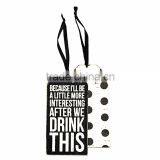 Christmas Holiday Custom Gift Paper Tag With String for Clothing thumbnail-2