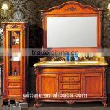 WTS-1211 Hot Sale Special Classic Bathroom Furniture With Side Lockers Cabinets thumbnail-2