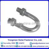 U Shape Bolts With Type1,2,3, DIN933/931 H.D.G / Galvanized With Black /yellow Zinc Plated/blue White thumbnail-6
