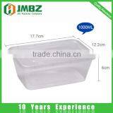Wholesale Disposable Microwavable Plastic Food Container