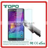 0.3mm Tempered Glass Screen Protector Film 2.5D Curved Edge Prevent Scratches 9H Clear Gold Tempered Glass for Samsung Note 4