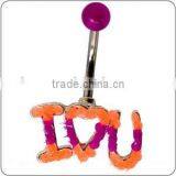 Fashion Sweet Navel Rings Body Piercing Jewelry