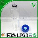 PET Disposable Clear Round 1L Plastic Mineral Water Bottle thumbnail-5