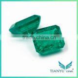 Colombian Emerald Emerald Cut 8*10mm Synthetic Emerald Stone for Emerald Jewelry thumbnail-4