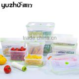 2016 Top Quality Hot Selling Plastic airtight food container with pump,food storage container,plastic food container
